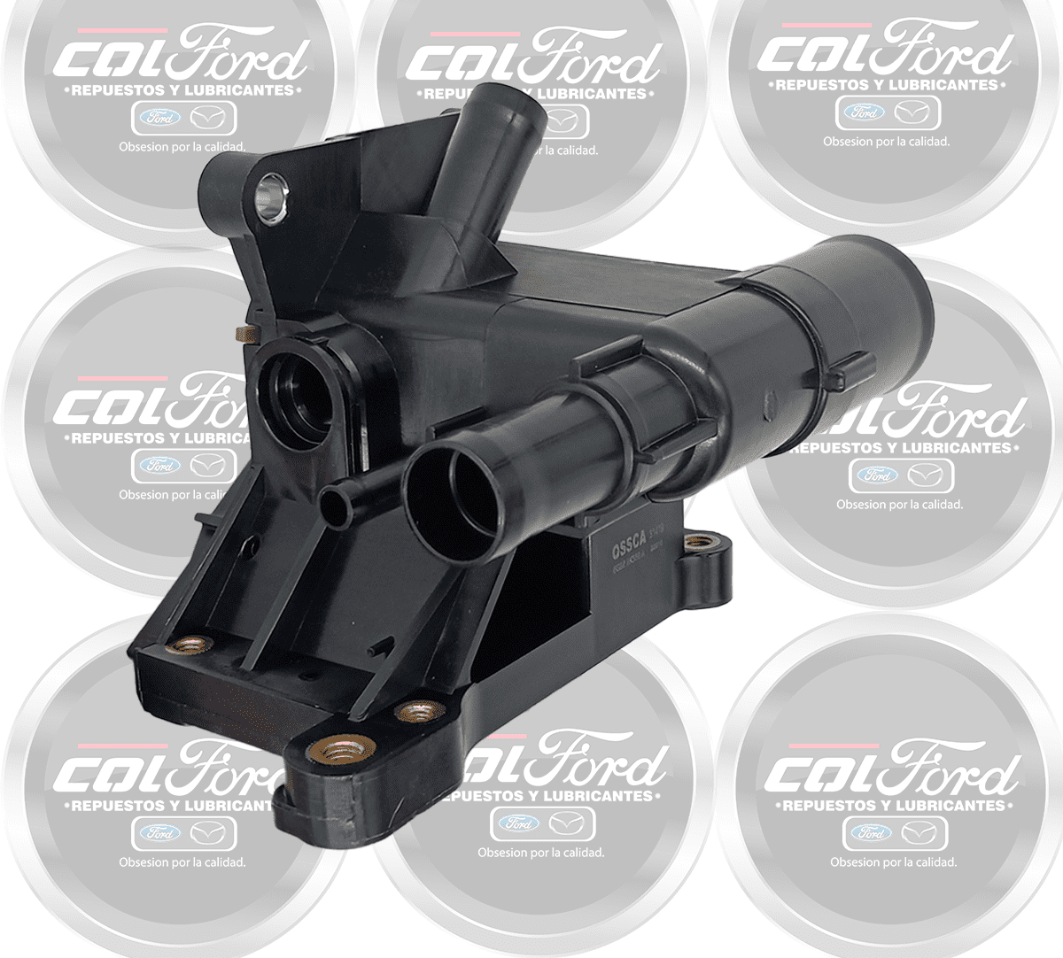 BASE CARCAZA TERMOSTATO FOCUS Y MAZDA-3-5-6