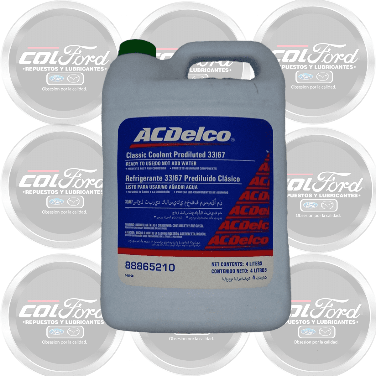 Refrigerante Verde  Acdelco 1 Galon