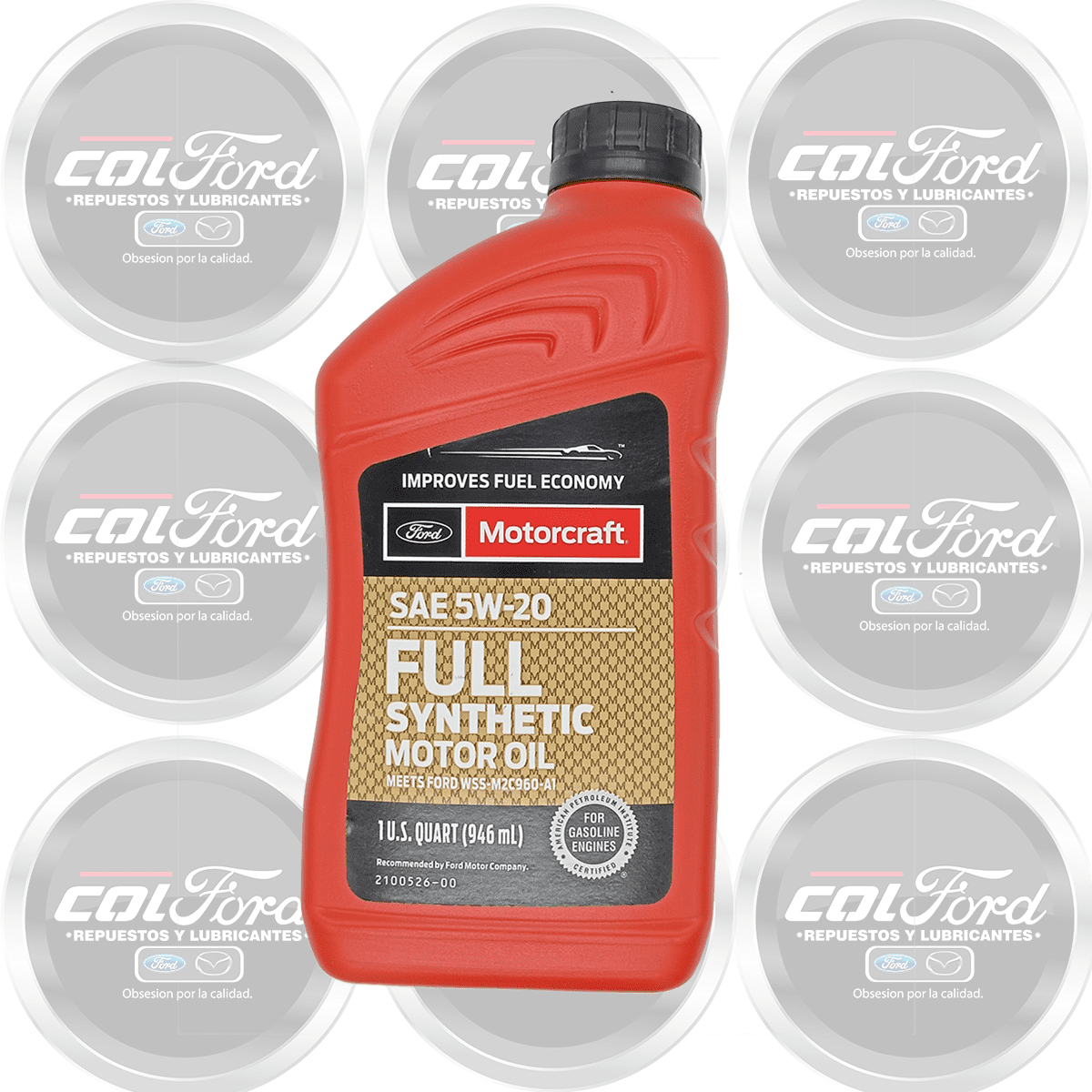 Aceite 5W20 Motorcraft Synthetic 1L