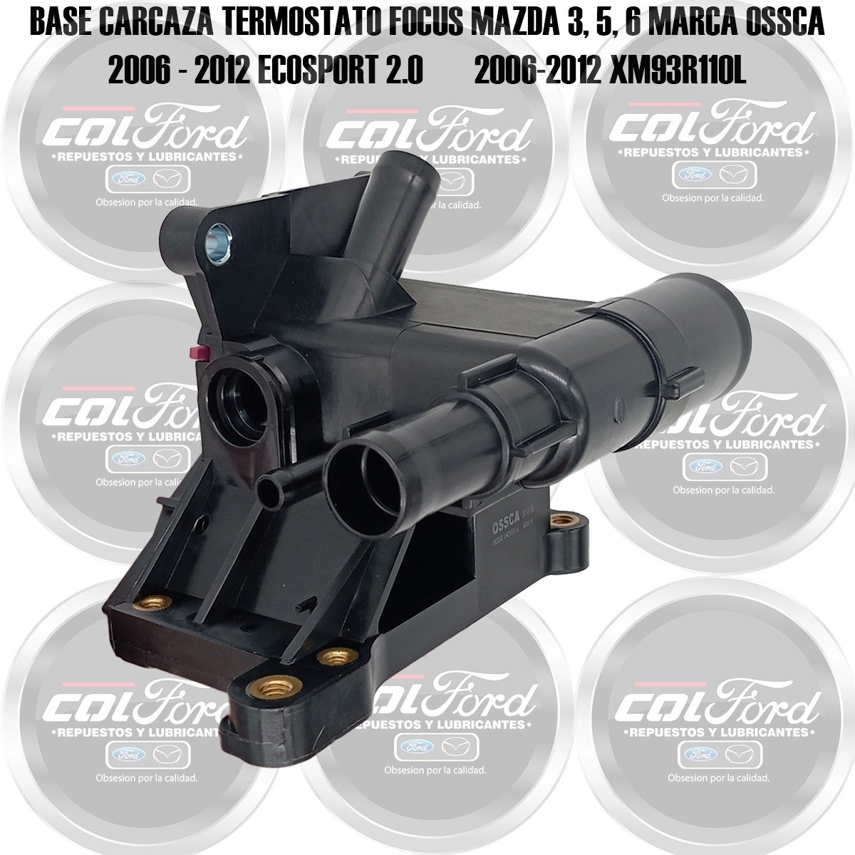 BASE CARCAZA TERMOSTATO MAZDA 3,5 Y 6 2006 AL 2012
